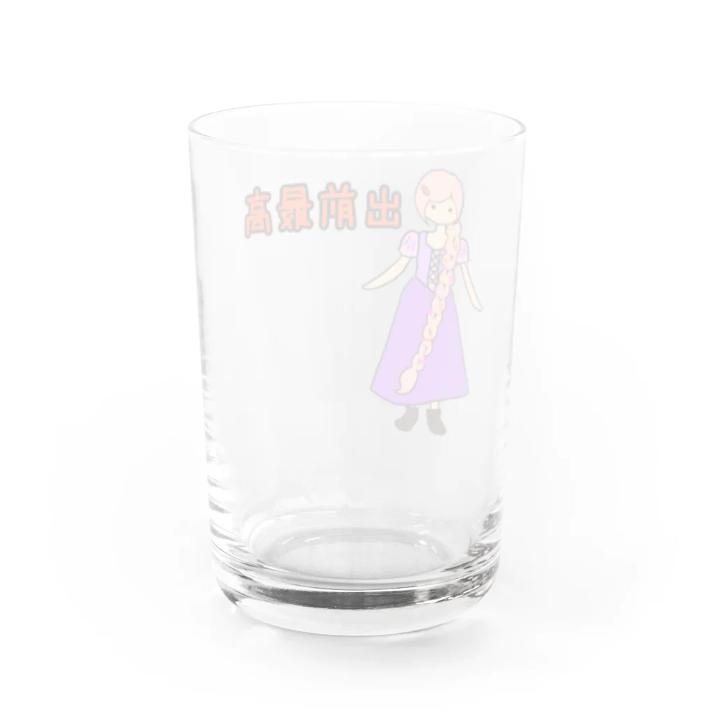 桃華のラプンツェル Water Glass :back