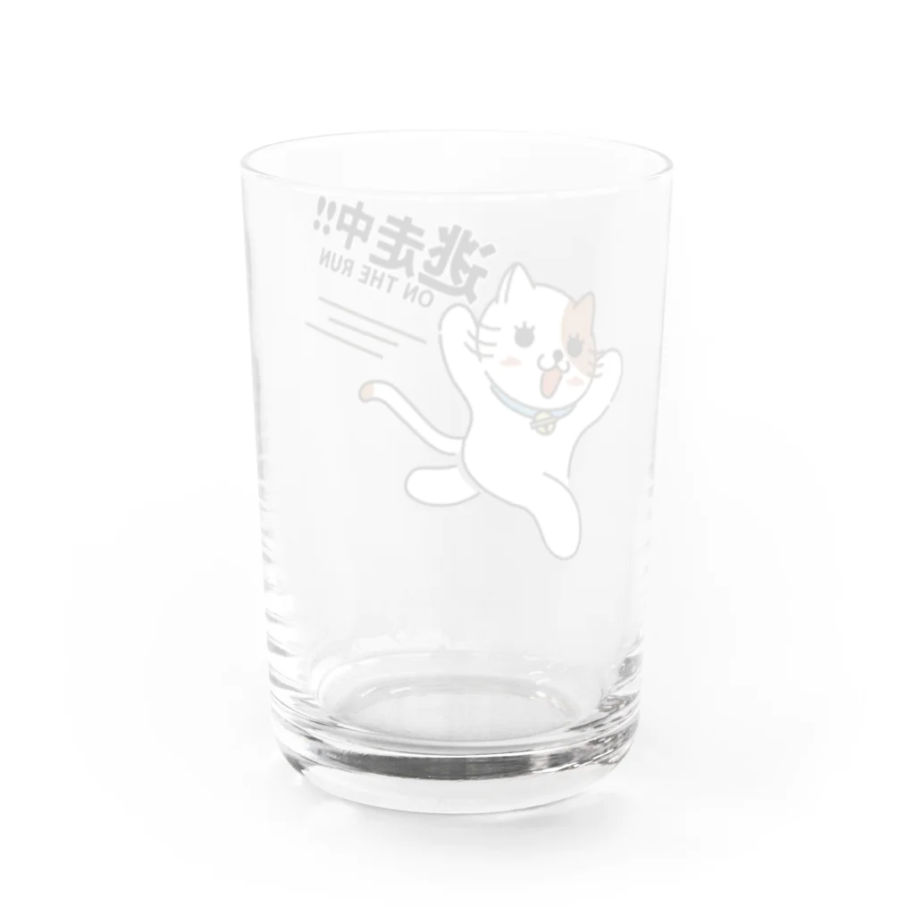 楽猫楽描しげ屋の逃走中 Water Glass :back