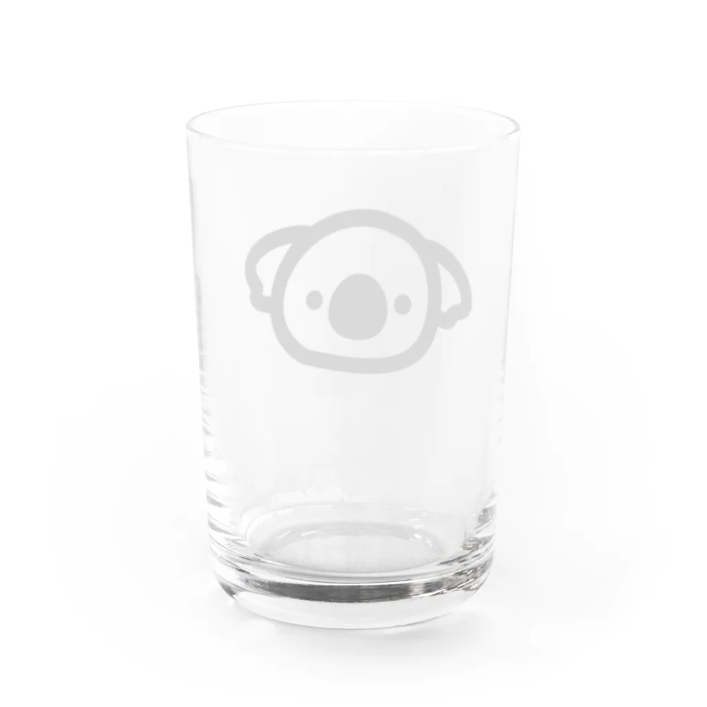 kozukuzukzのplay for Australia コアラ（主張強め） Water Glass :back