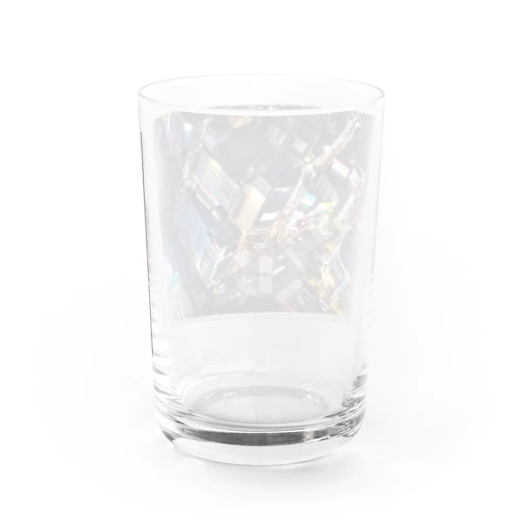 自由騎士の渋谷スクランブル Water Glass :back