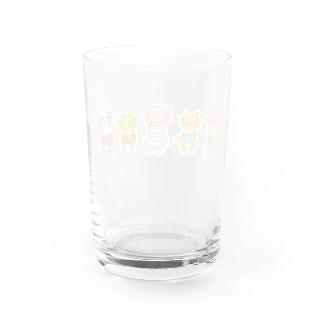 dendendoのあかちゃんズ Water Glass :back