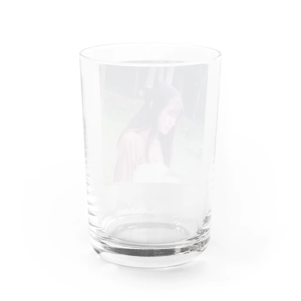 murasakiiroのmom Water Glass :back