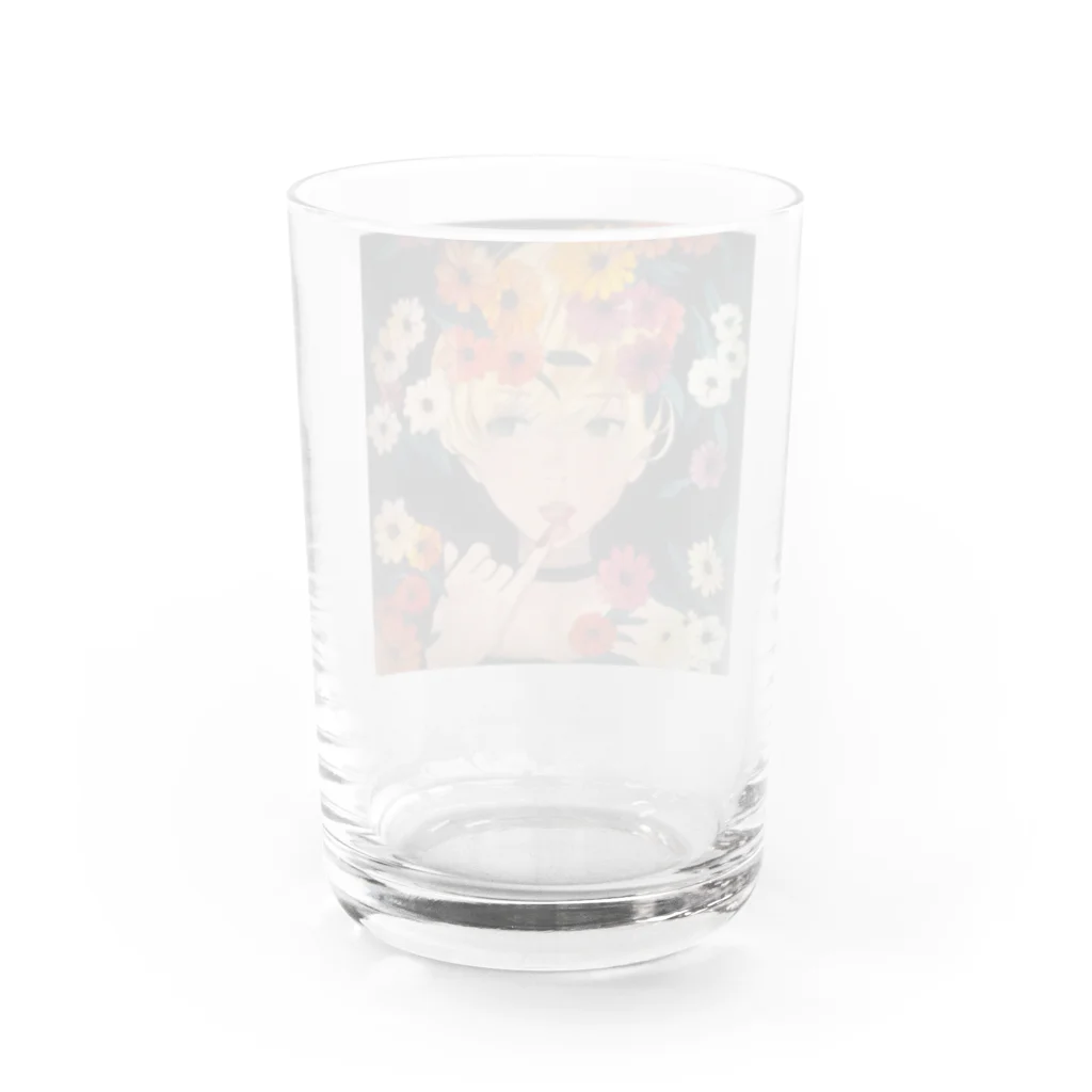 ウチノアイ Ai Uchinoの花の森・夢 Water Glass :back