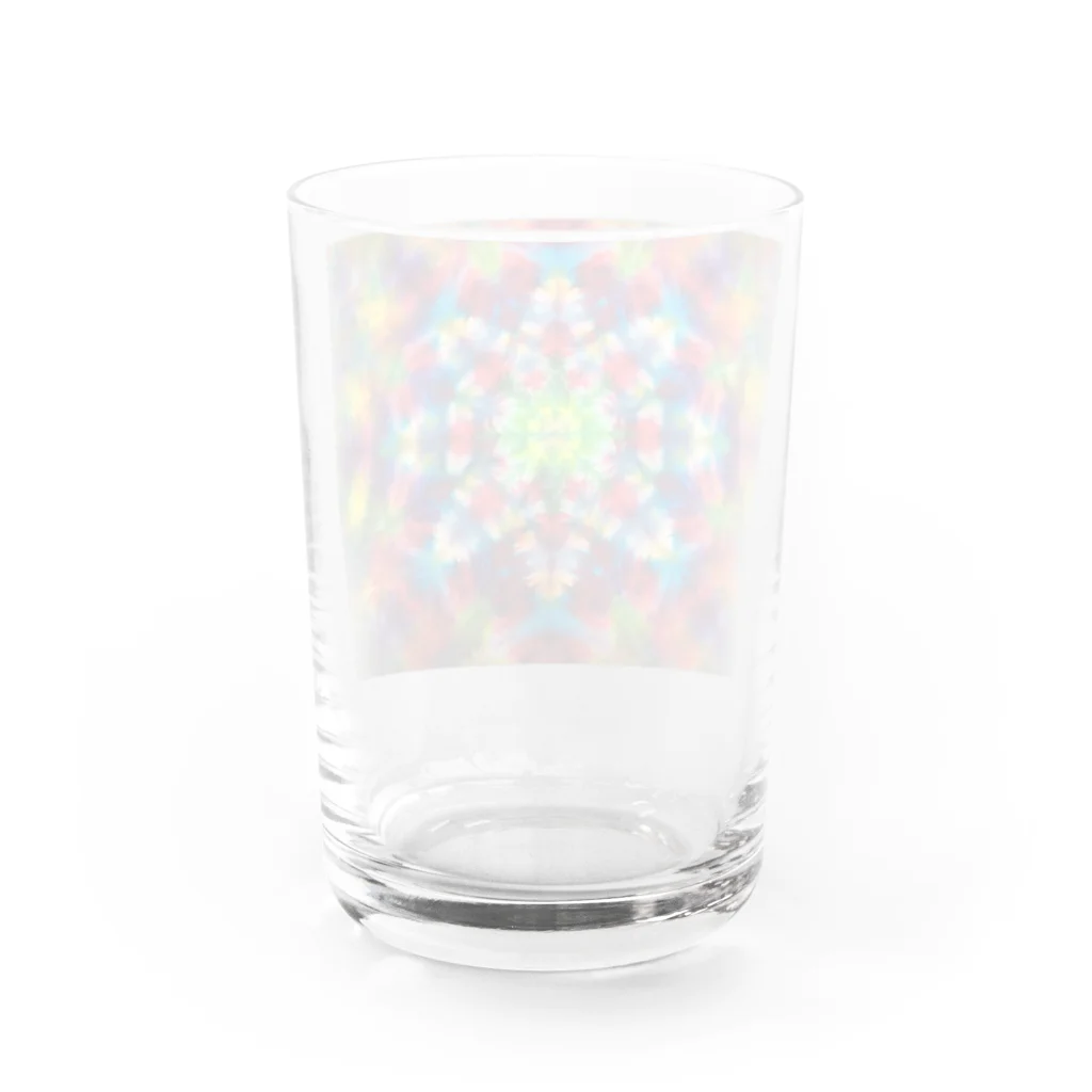 Hurray Hurrayのフレフレタイダイグラス Water Glass :back