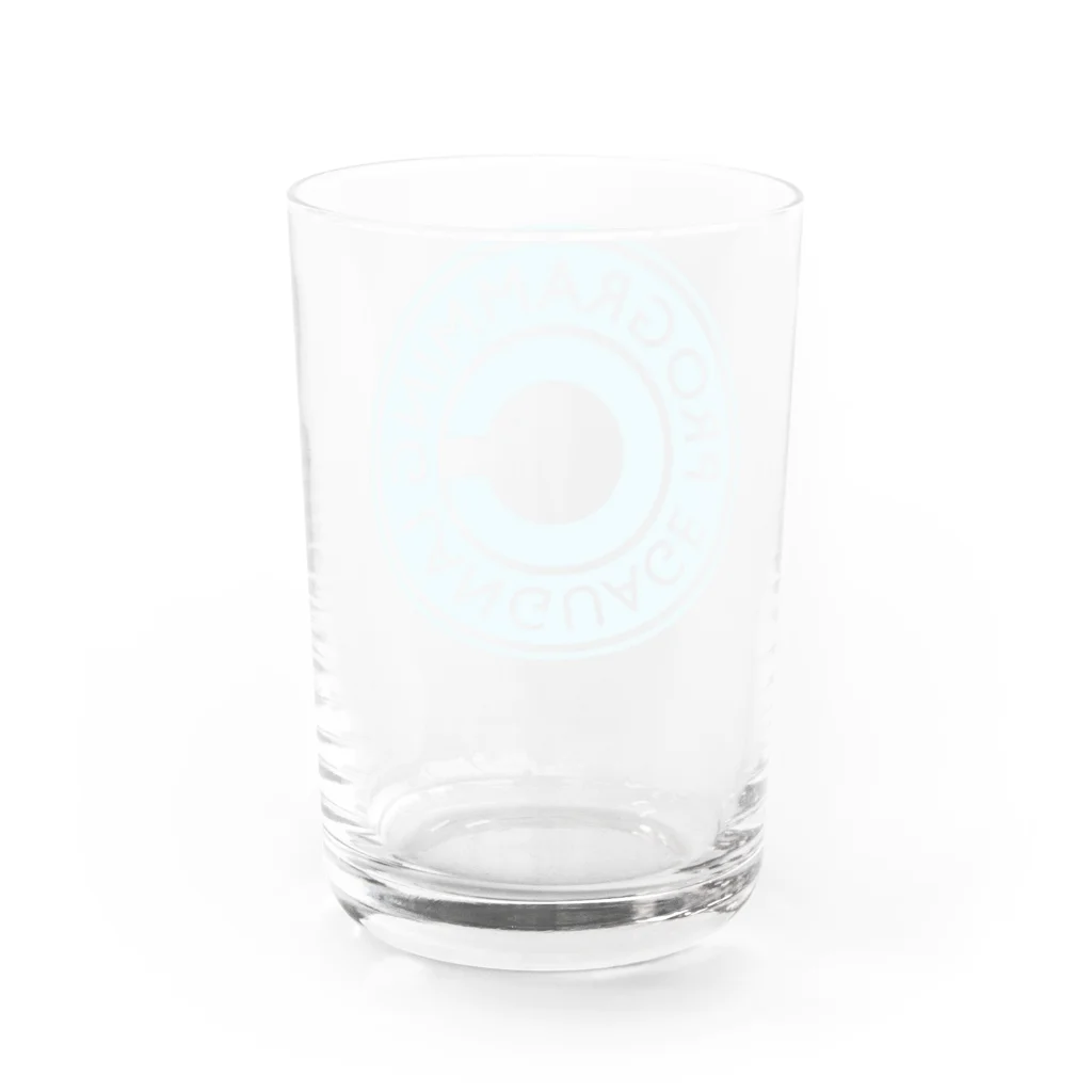 AURA_HYSTERICAのC_PROGRAMMING_LANGUAGE Water Glass :back