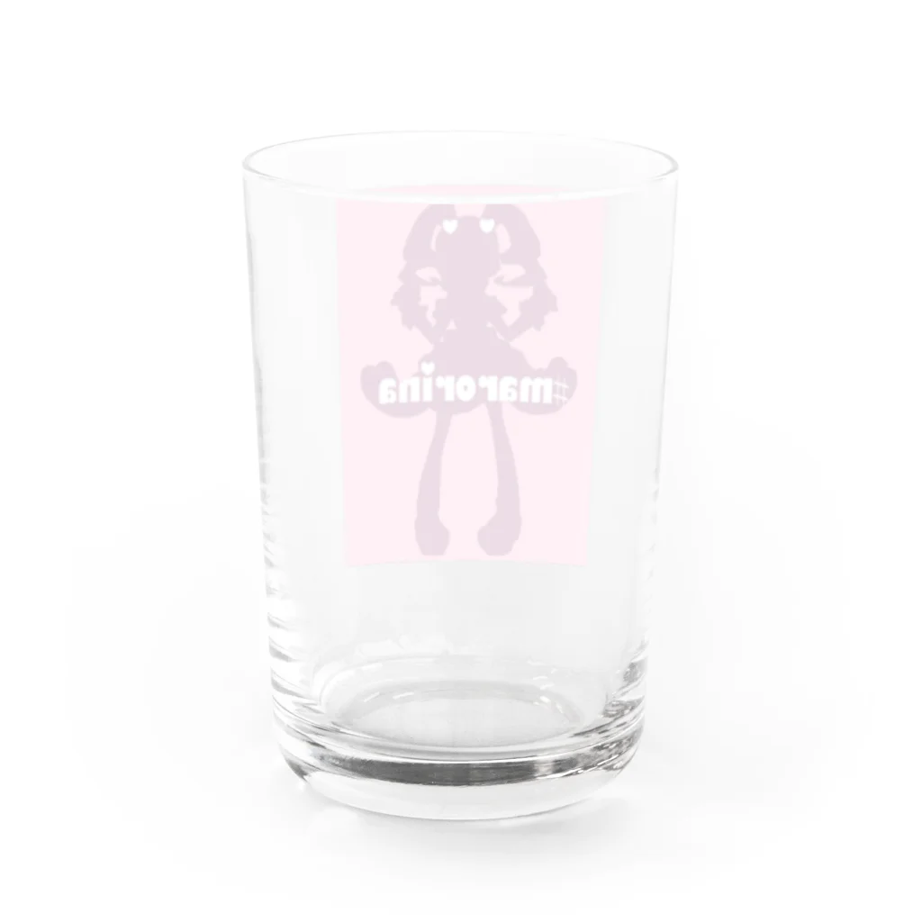 azunoazu art SHOPの＃marorina Water Glass :back