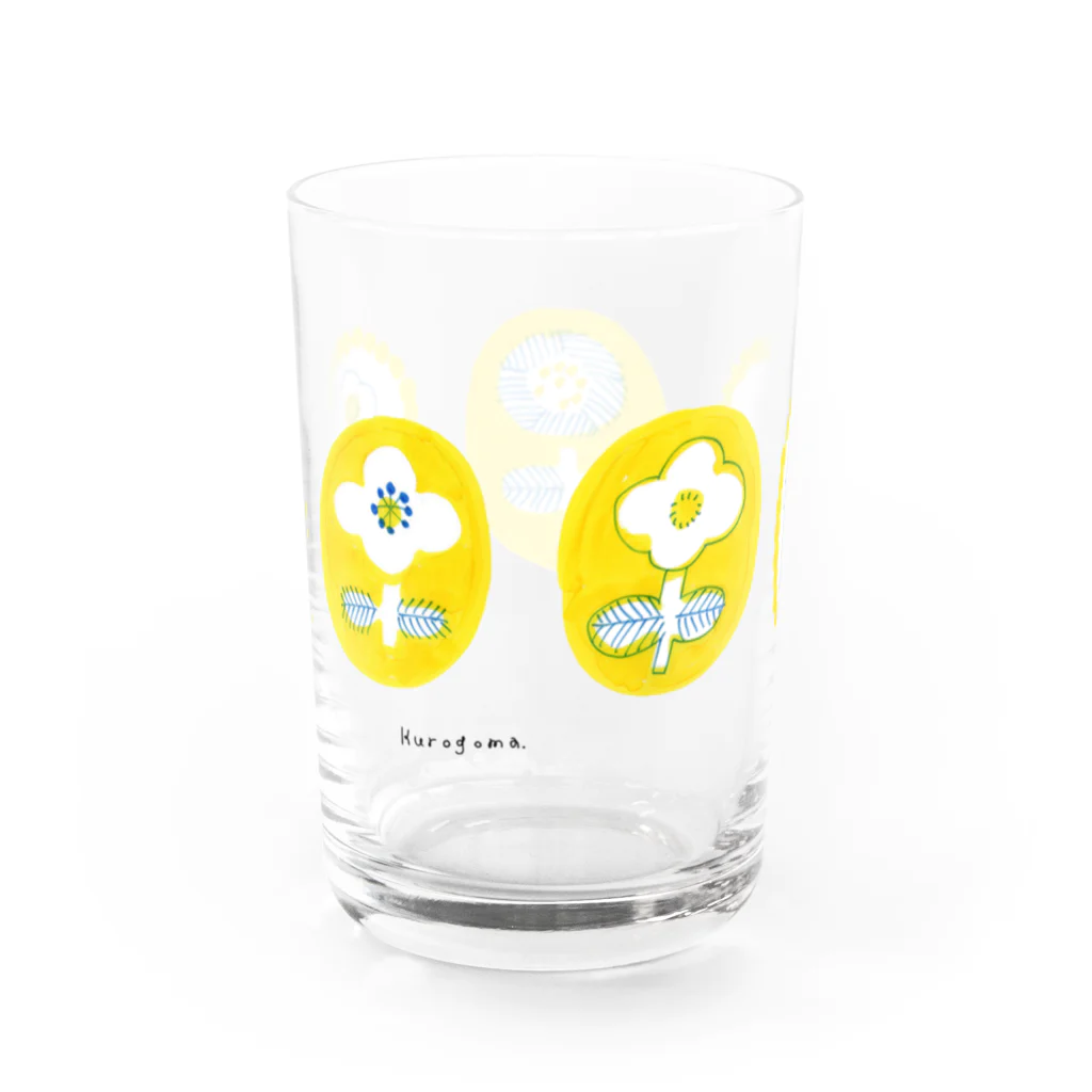 kurogoma.のkiiro Water Glass :back