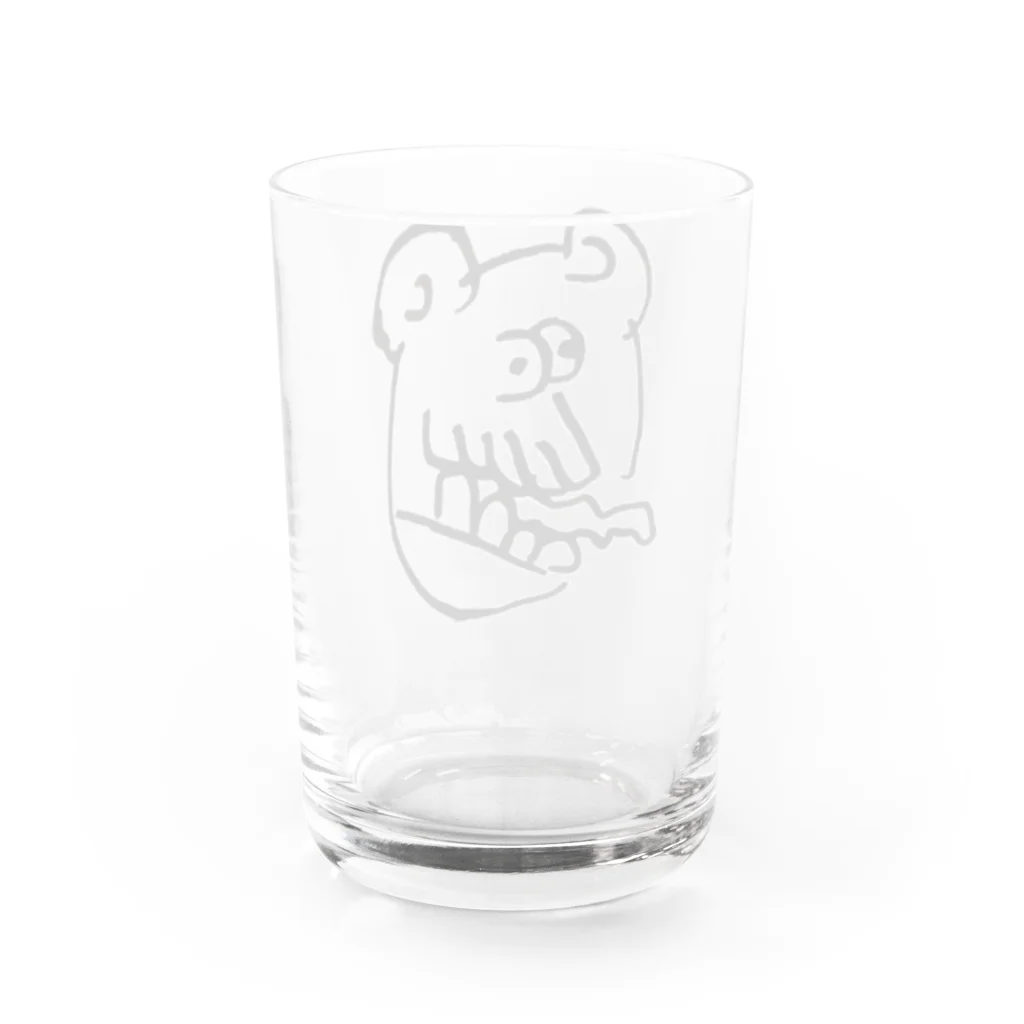 りゅーちゃんのティムミック・ボボンボ Water Glass :back