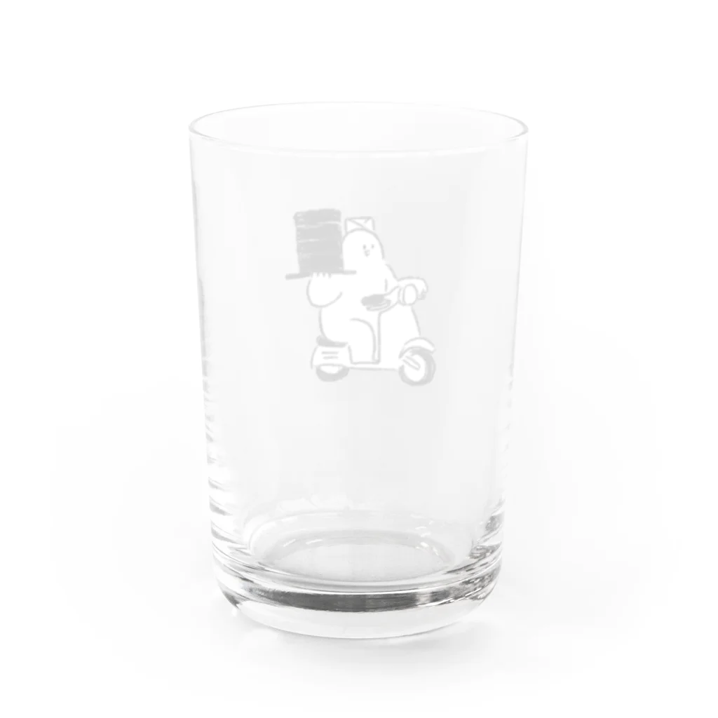 みぞぐちともやの出前始めました Water Glass :back