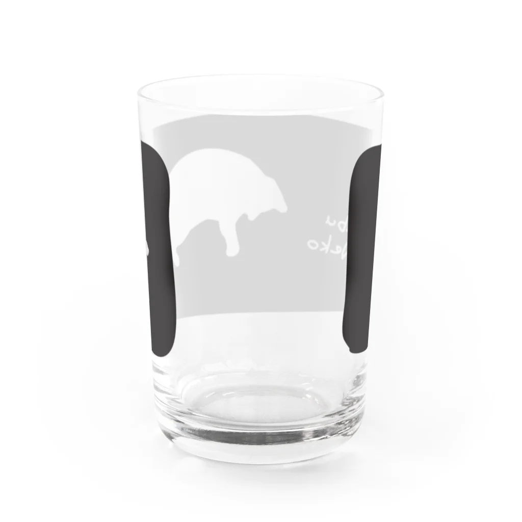 じぇり子のデブねこ。 Water Glass :back