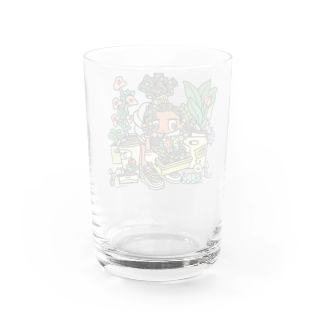 ニウハイスーカのドレッド花屋 Water Glass :back