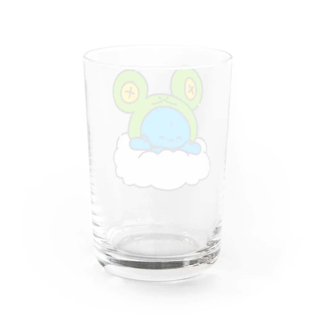 さらだふれんずのわーい！ケロシュナぞ！ Water Glass :back