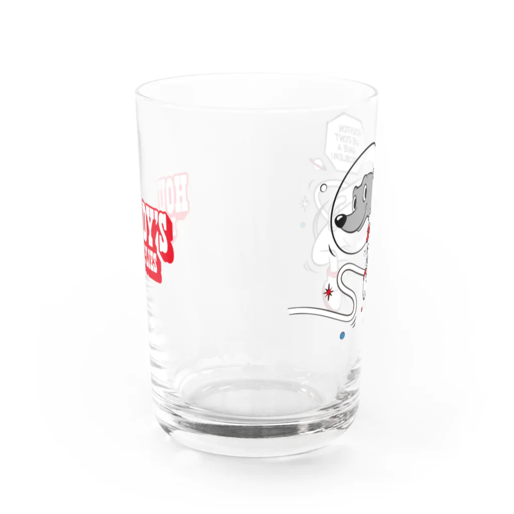 イタグレショップのハウンディーズ アストロノーツ02 Water Glass :back