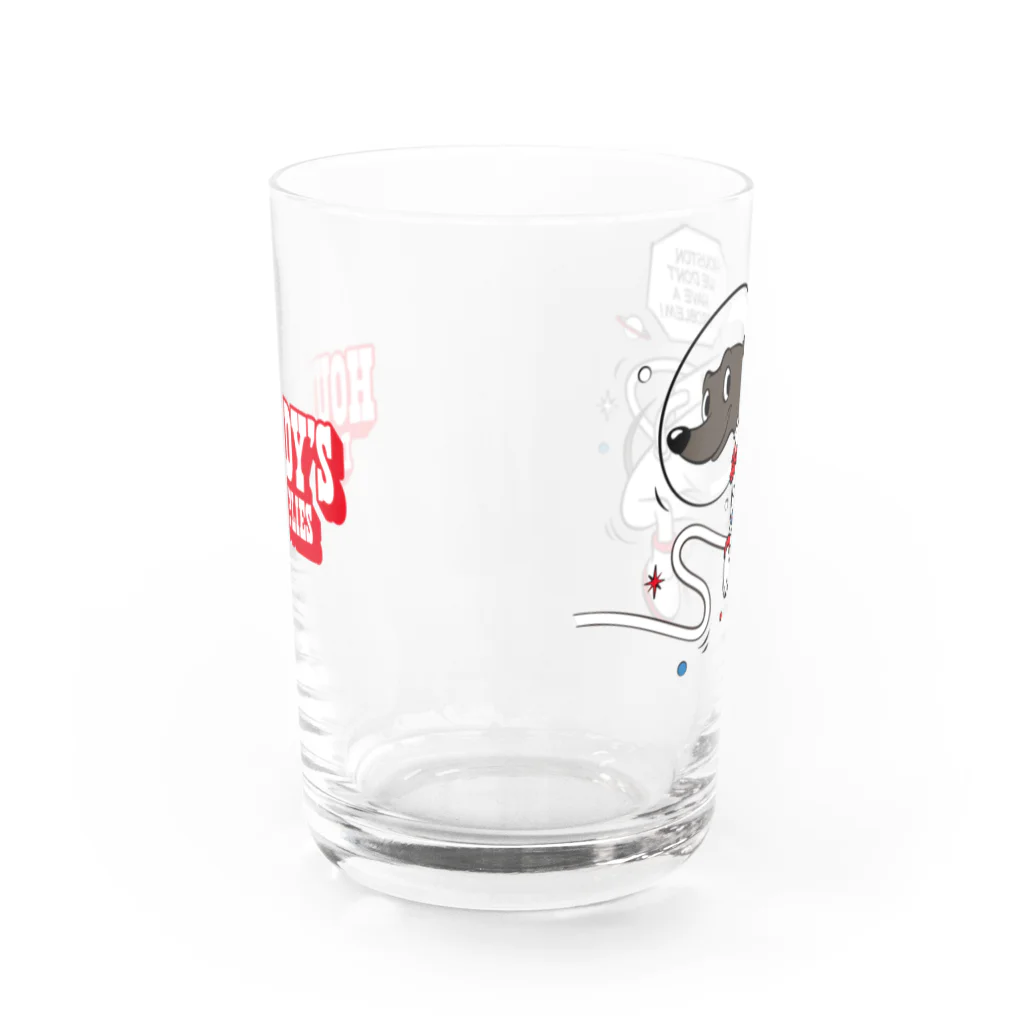 イタグレショップのハウンディーズ アストロノーツ03 Water Glass :back