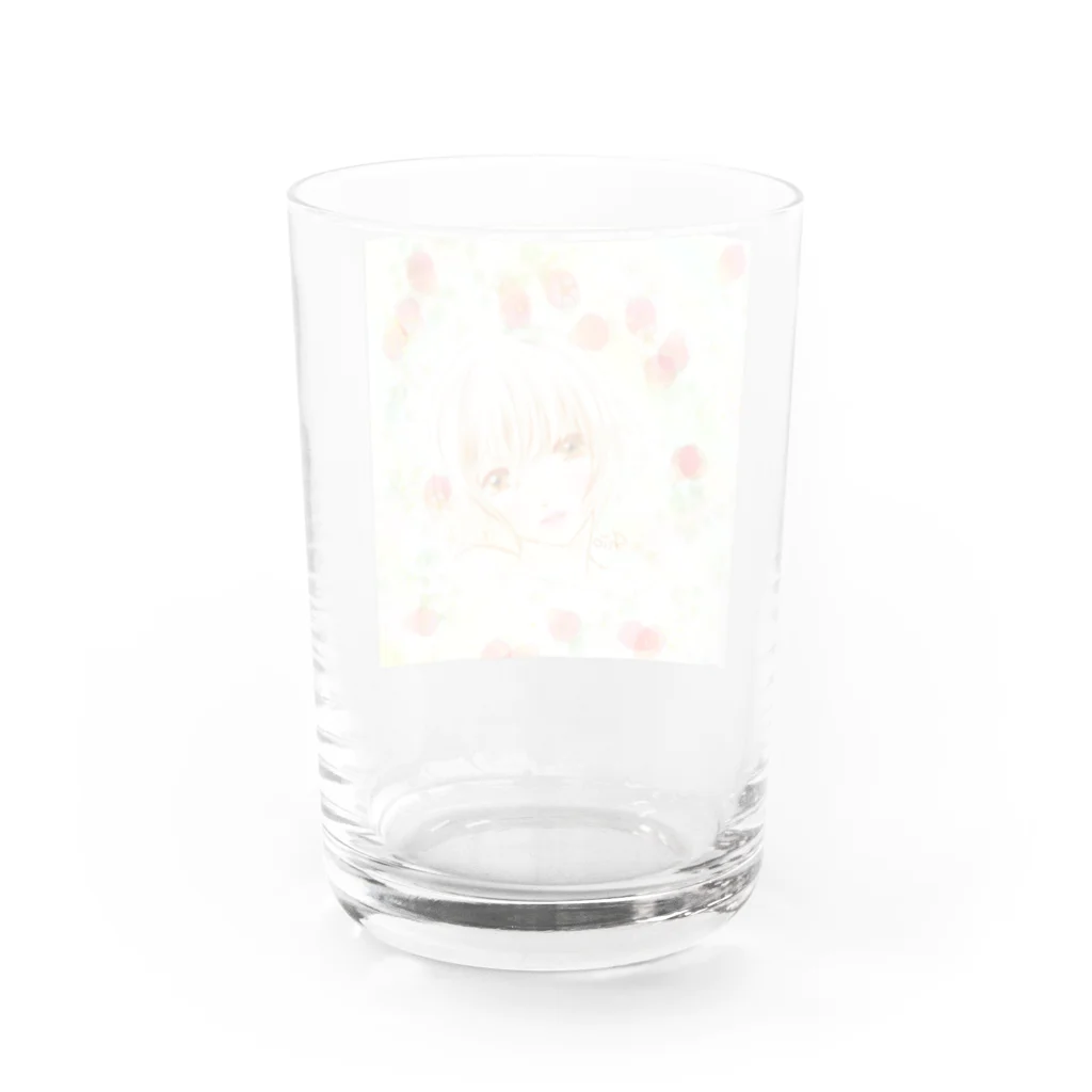 ぎゃらりー☆紫桜のいちご女子 Water Glass :back