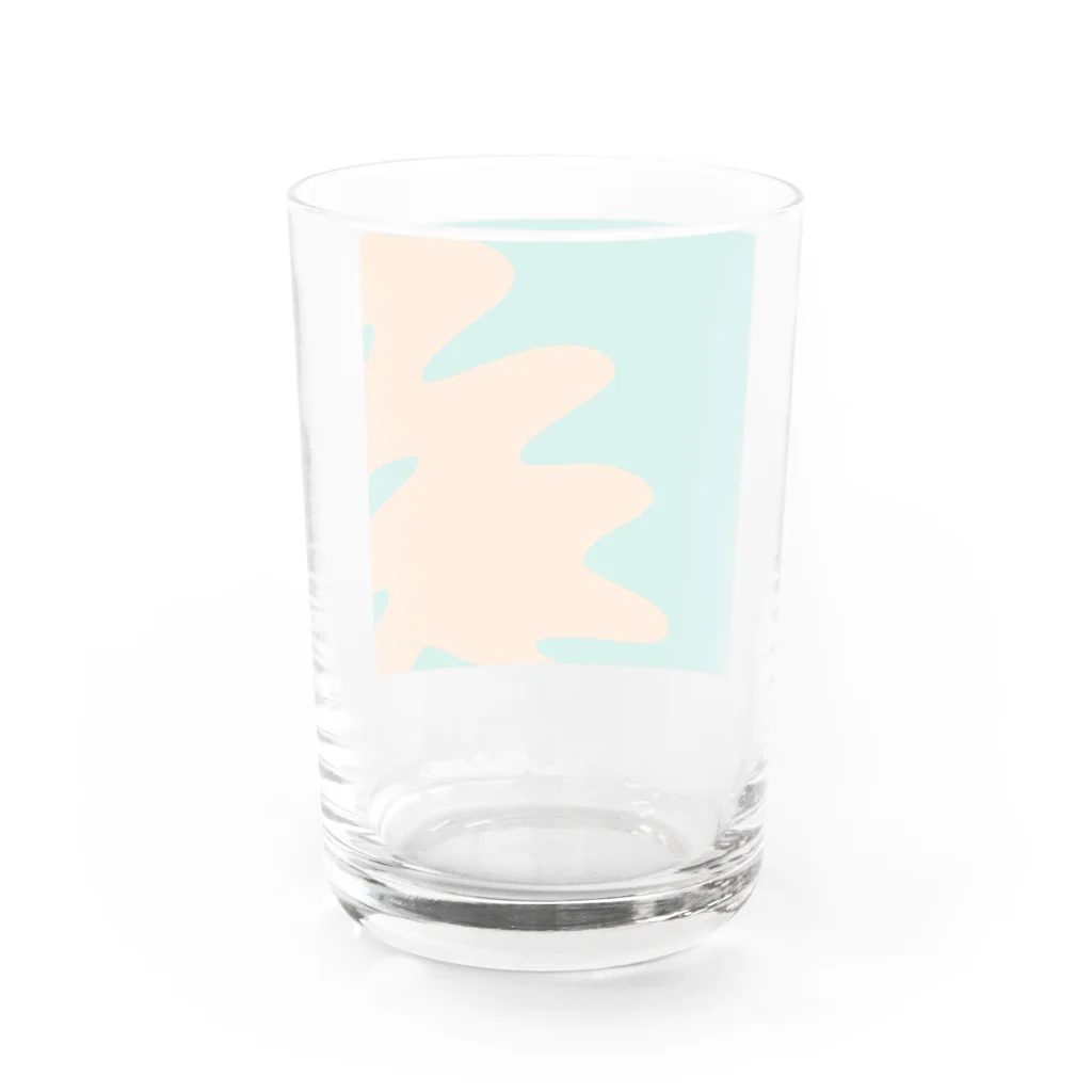 ブルのOg  Water Glass :back