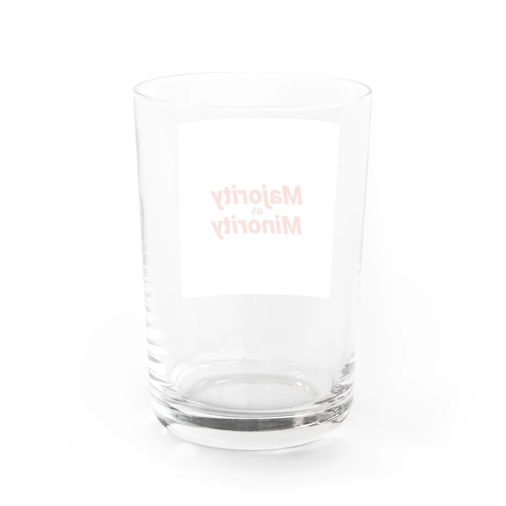 MAiCOのMajority or Minority Water Glass :back