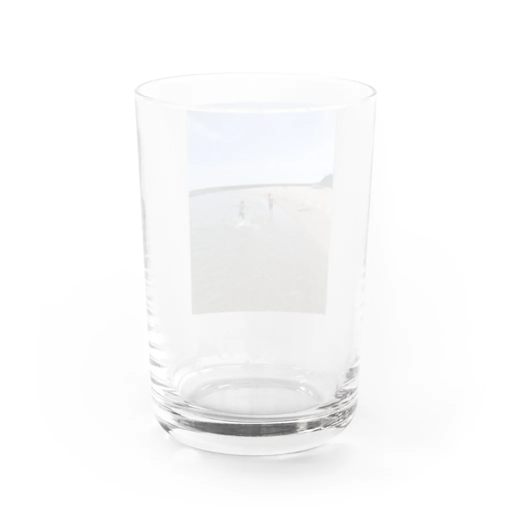 Swa86387072の真夏の浜辺 Water Glass :back