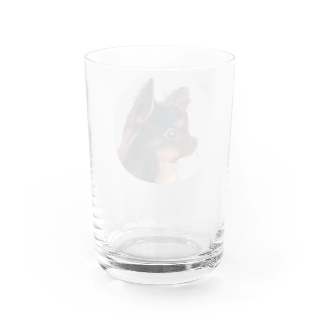 DELTA 39.4の近所のわんちゃん Water Glass :back