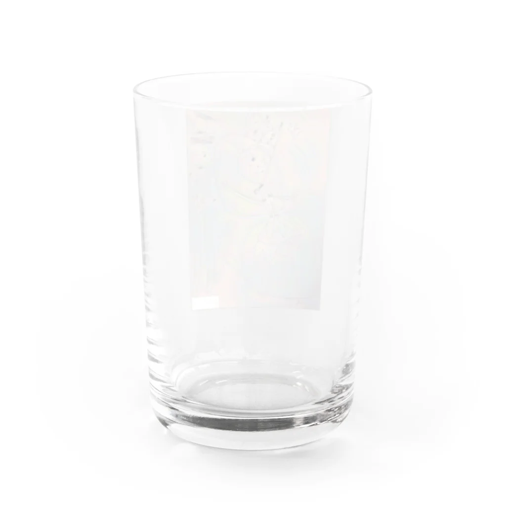 ゴーヤの気まぐれのお姫さまと王子さま Water Glass :back