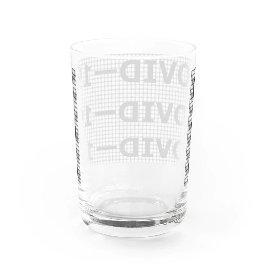 G-HERRINGのCOVIDー19 Water Glass :back