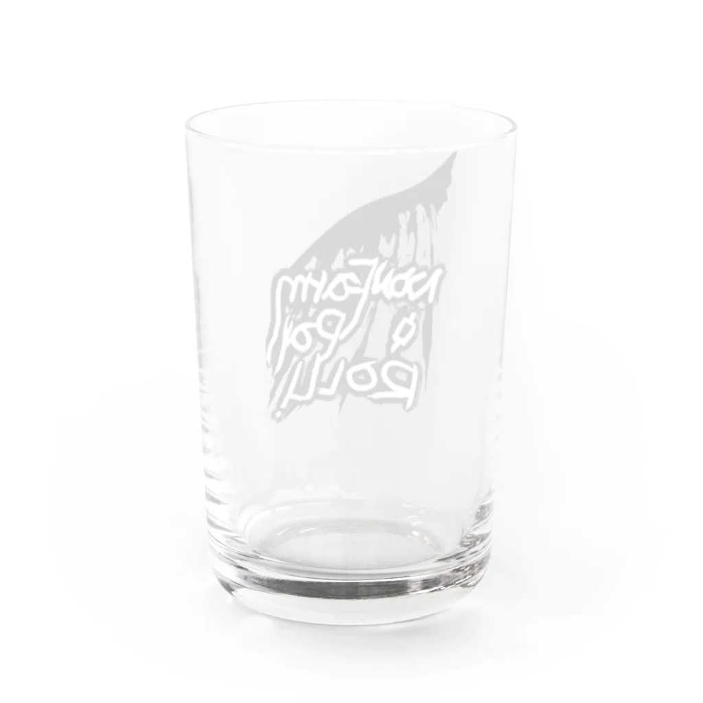 大日本蝋燭足１本組合のNON-FARM-PAY-ROLL!!! Water Glass :back