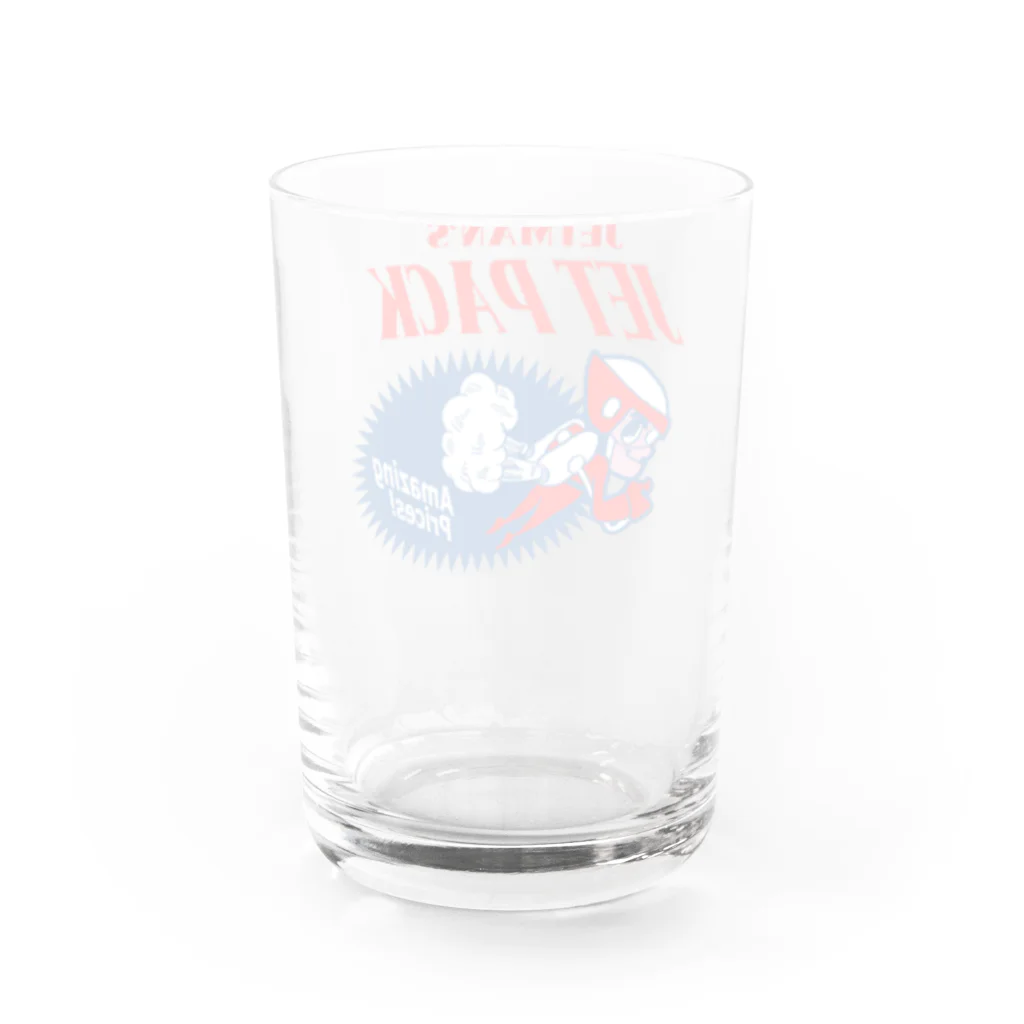 キクヤのジェットパックショップ広告 Water Glass :back