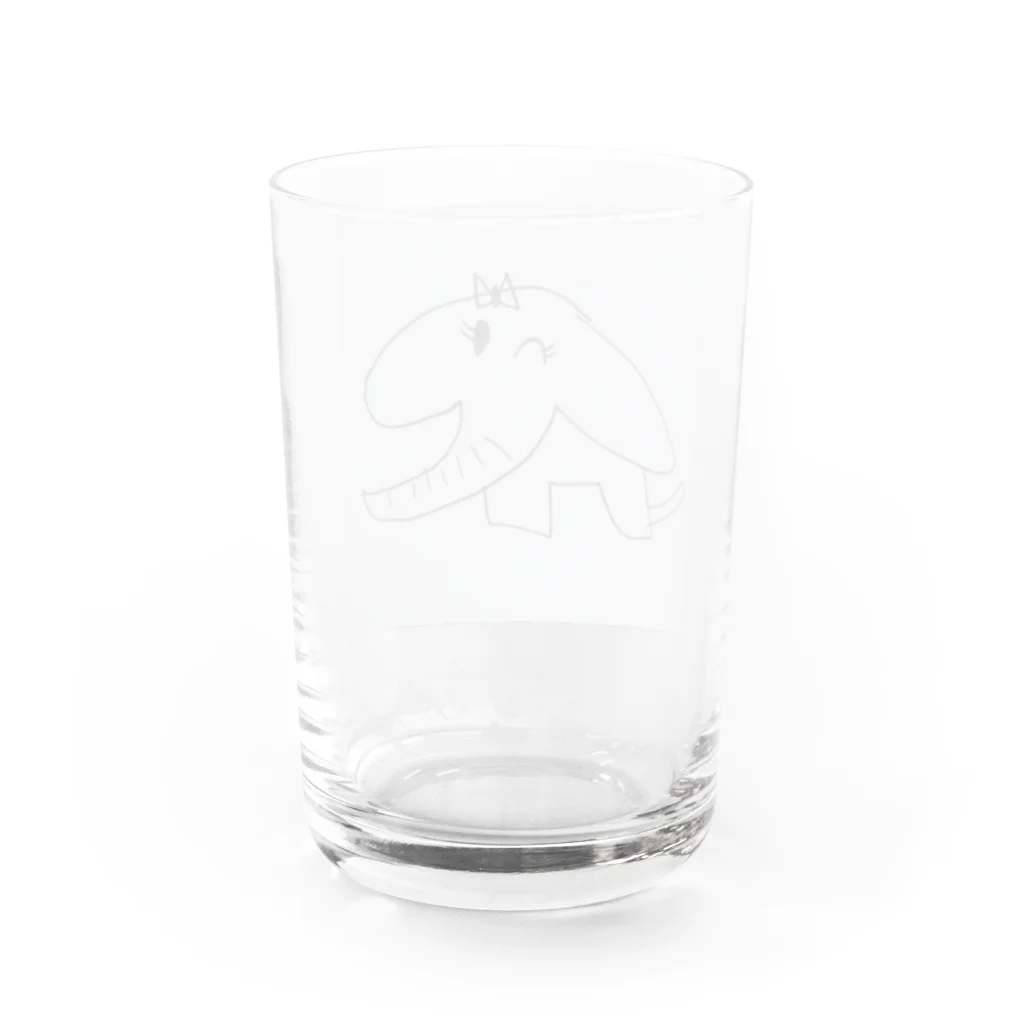 タラオメロンの象のぞうちゃん グラス反対面