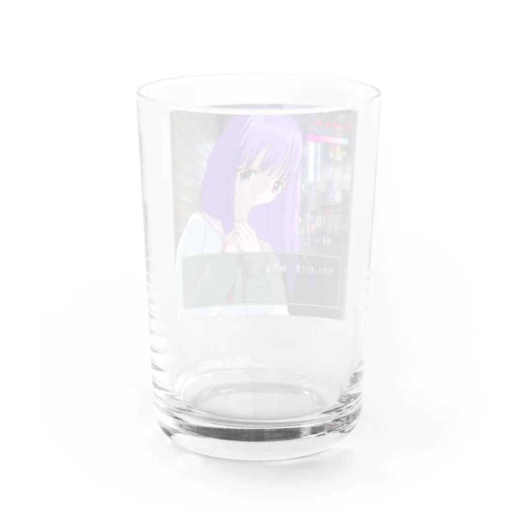 なのわたしだけを　みてよ Water Glass :back