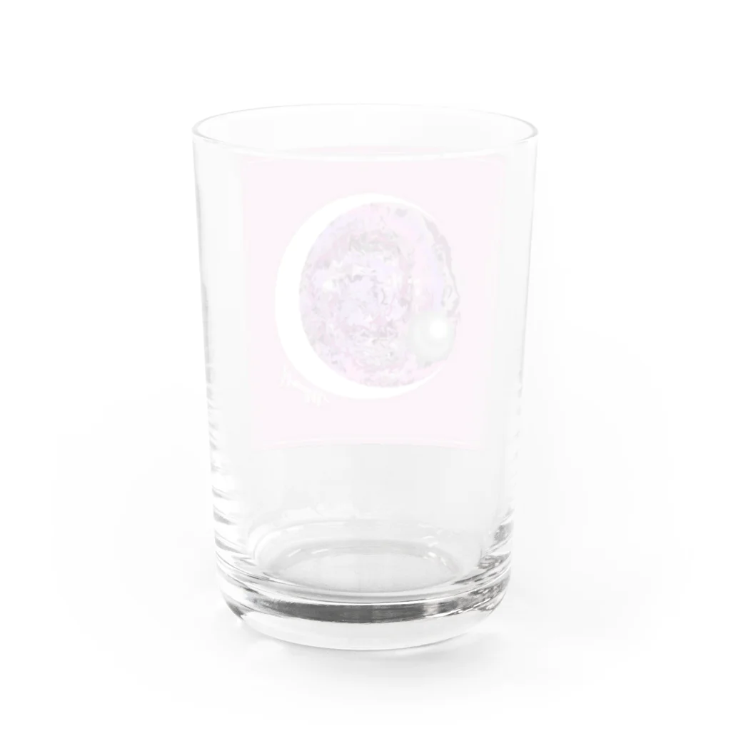 Moon.HのPerl Moon Water Glass :back