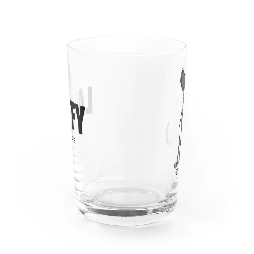 イタグレショップのSHURIちゃん＆LAFFYちゃん専用02 Water Glass :back