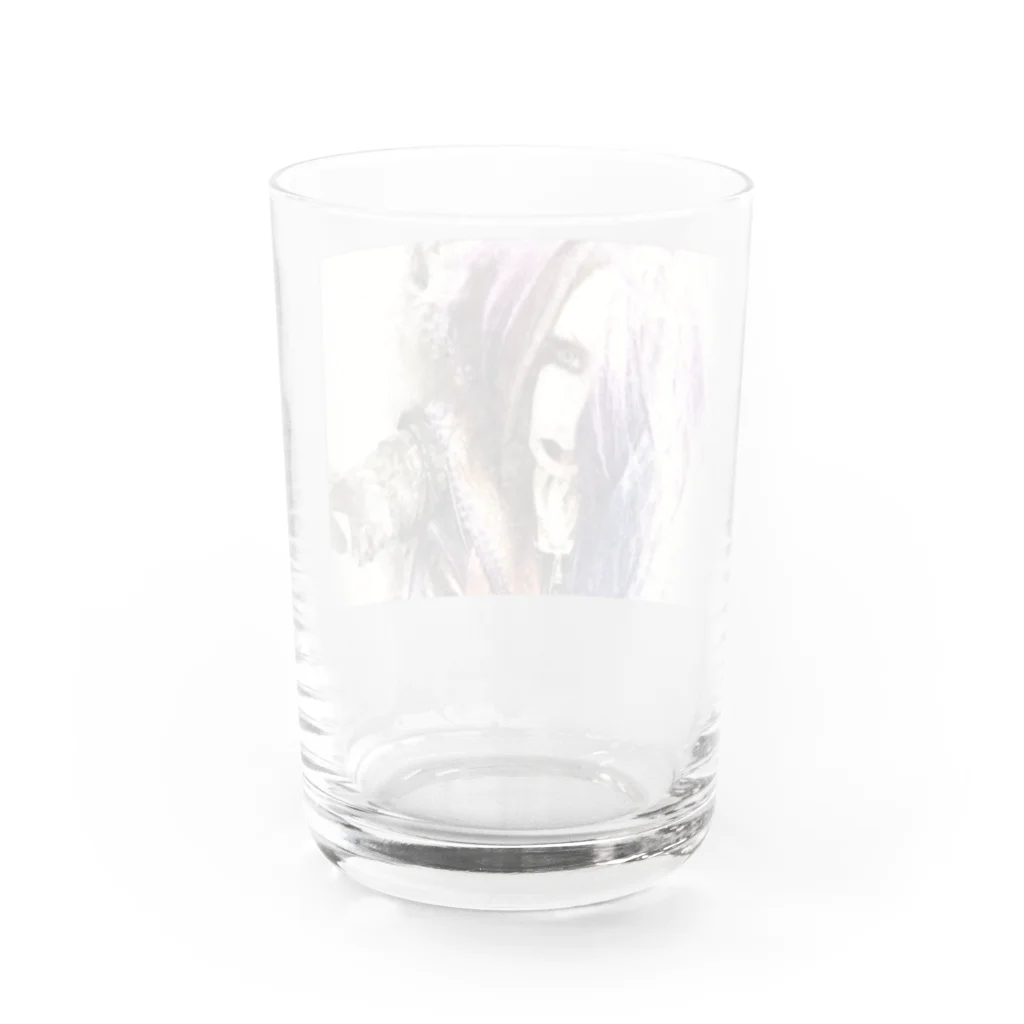 Lost'knotの廃児氏~タダカオガイイヒト斑裂ver.~ Water Glass :back