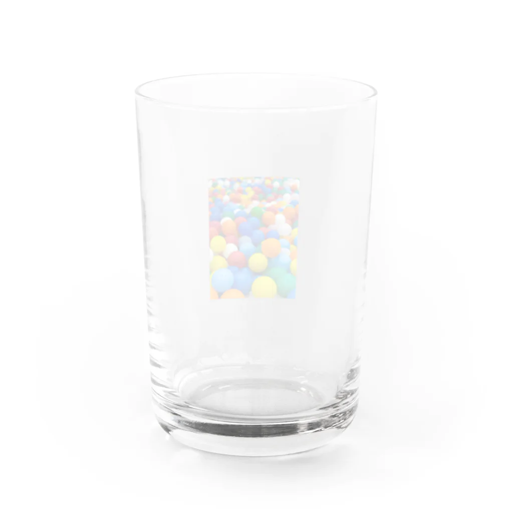 o0o0o0のカラーボール Water Glass :back