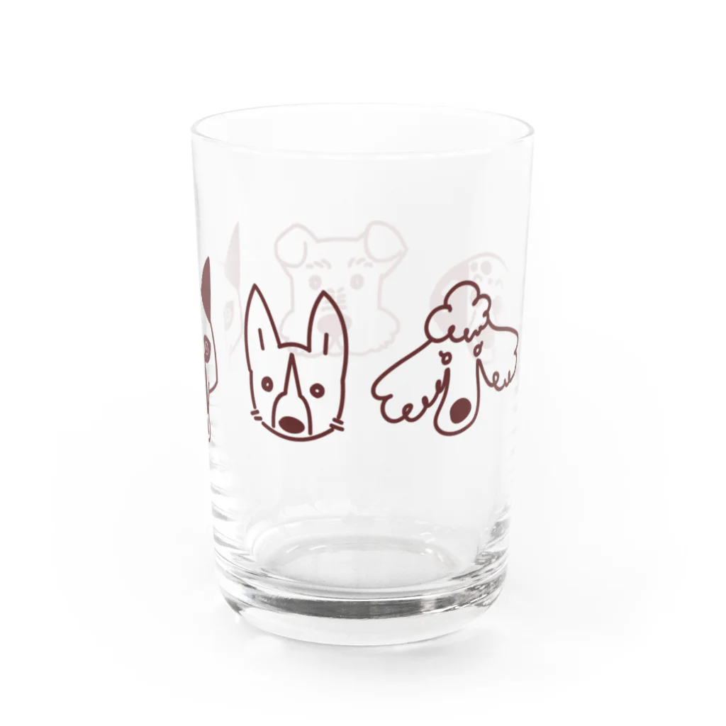 SINOBIのワンワンカップ Water Glass :back