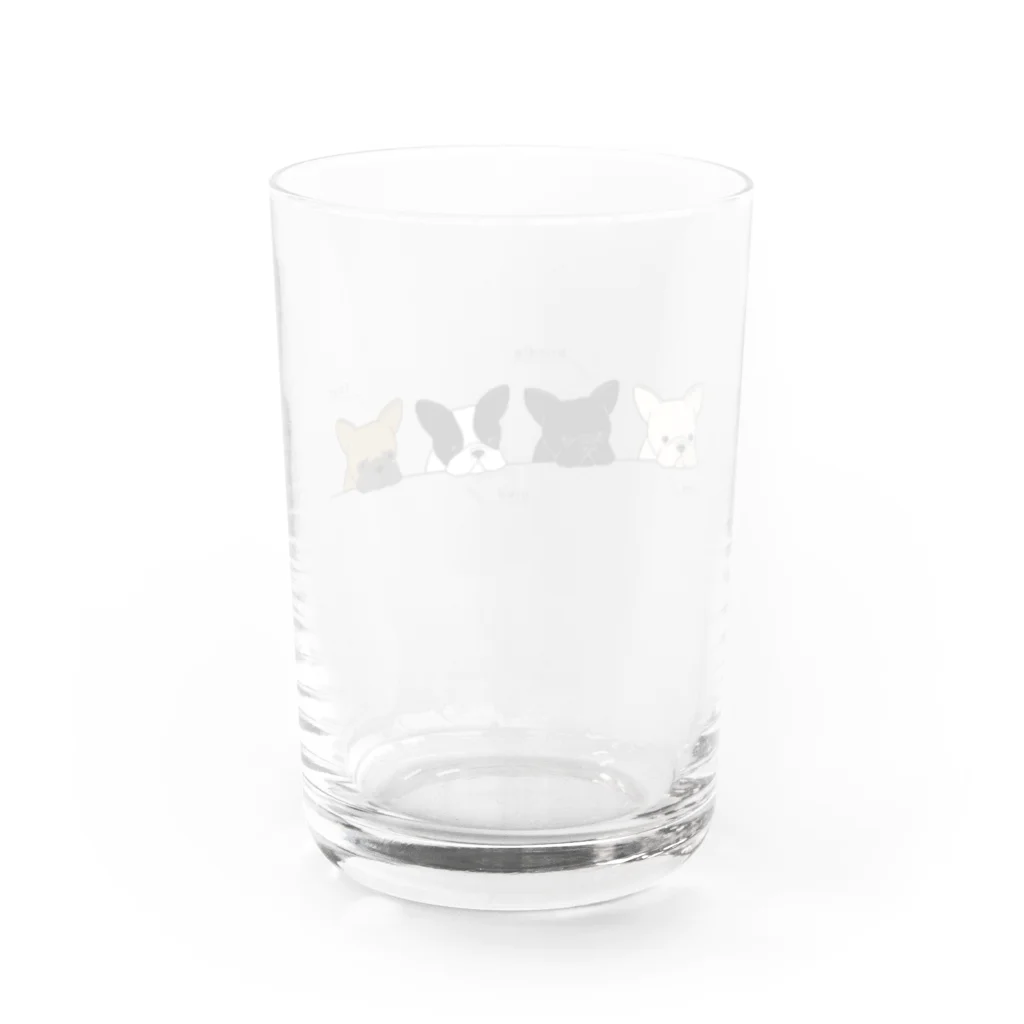 yeuxのフレブルたち Water Glass :back