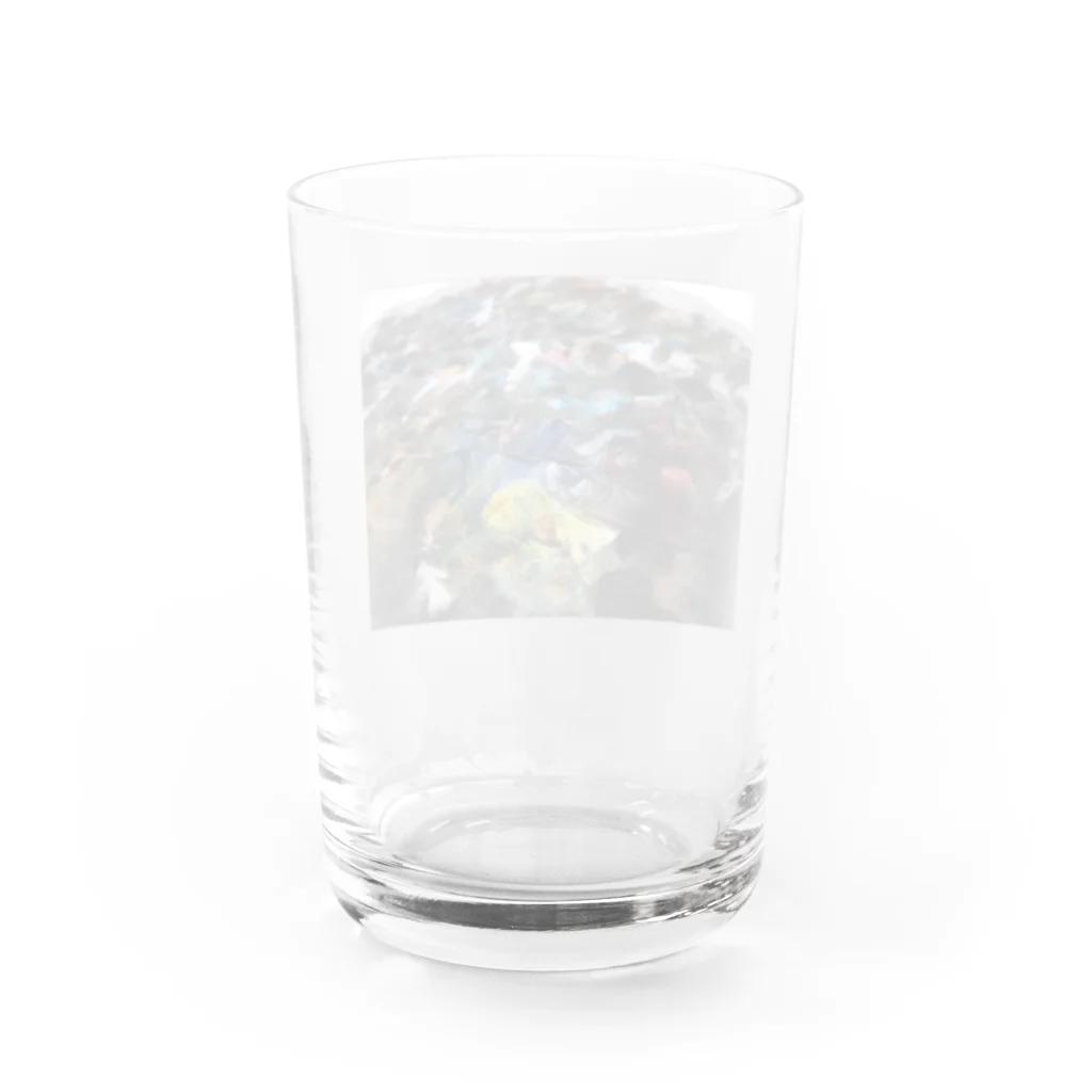 yutu00(ゆつぜろぜろ)の鳥の羽根 Water Glass :back