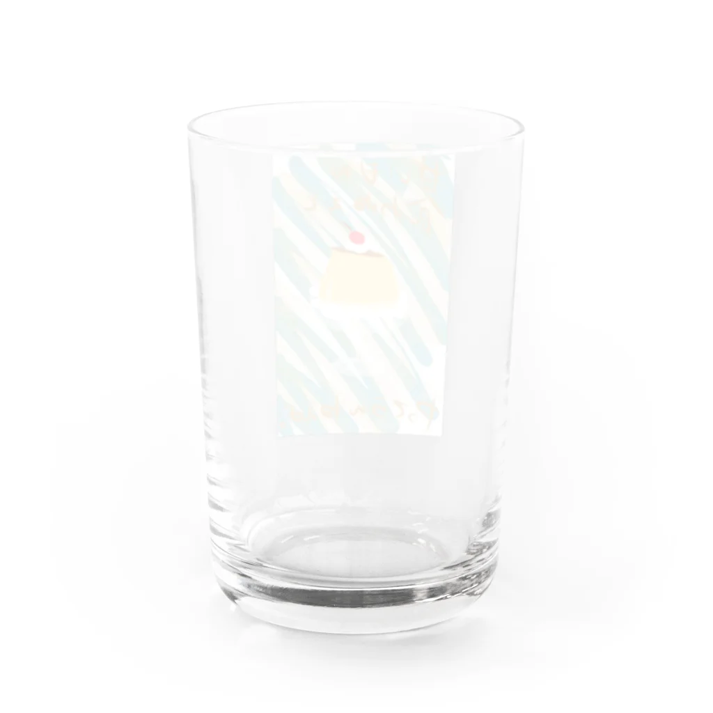 ニジミノオミセのやってらんねえよ。ちゃん Water Glass :back