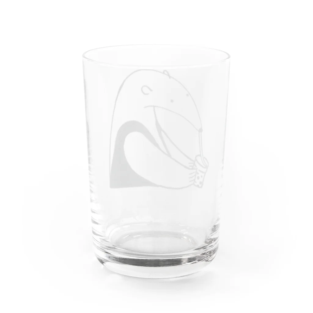 hachinanaのストローではないの Water Glass :back