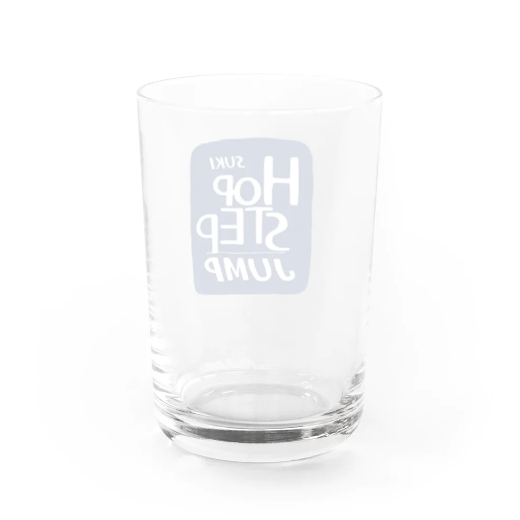 かっぱ。のホップ・ステップ・ワンカップ Water Glass :back