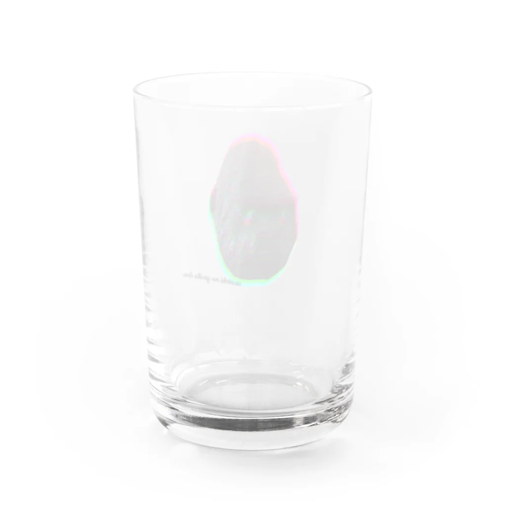 こあらららんどのあのときのゴリラ Water Glass :back