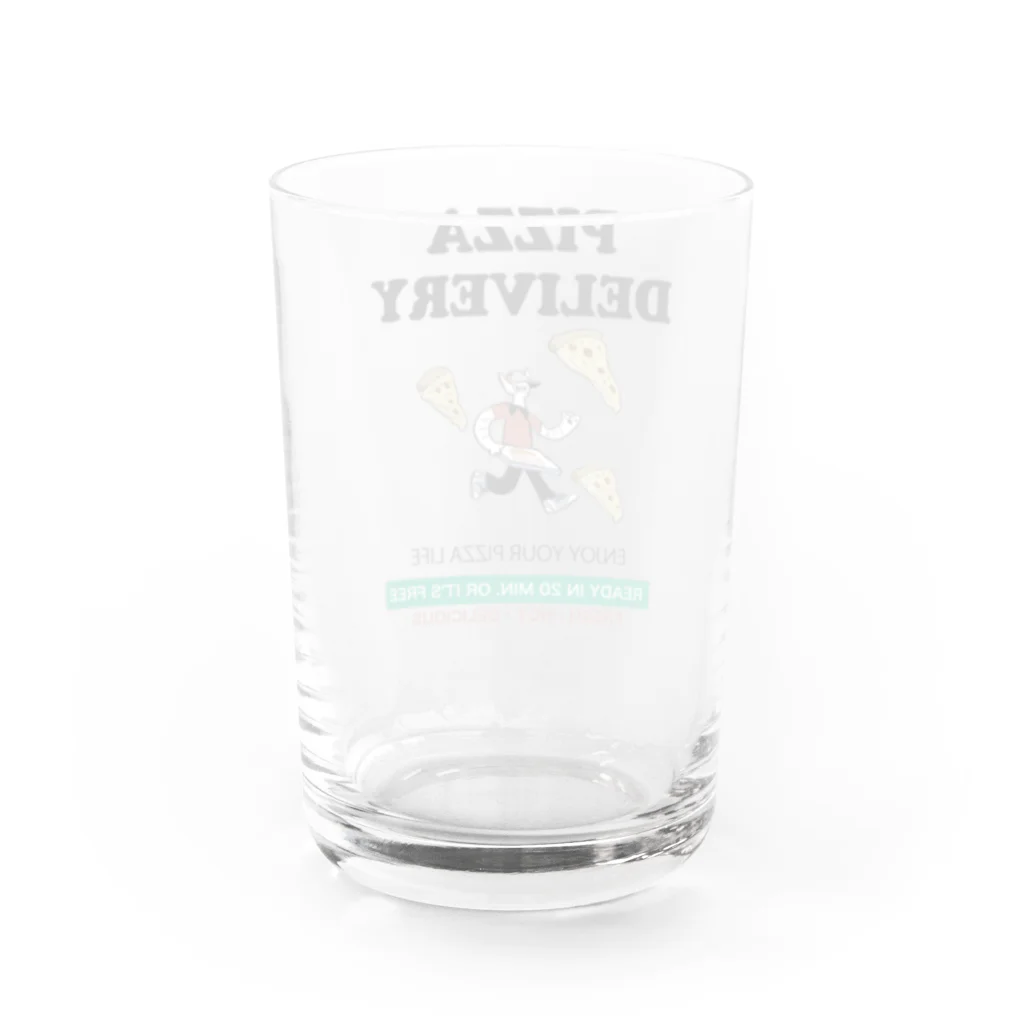 PLANTERのPIZZA DELIVERY Water Glass :back