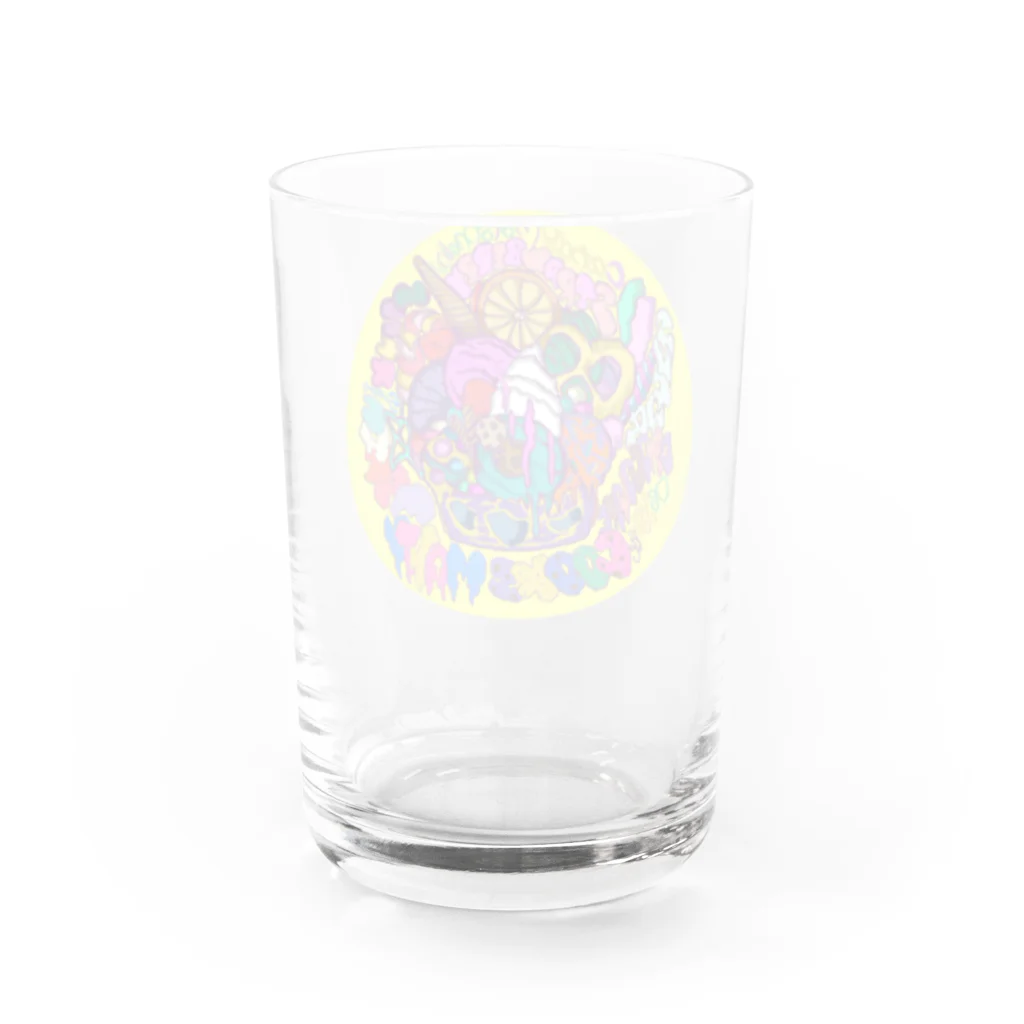 SPLASHYのICECREAM SLSY Water Glass :back