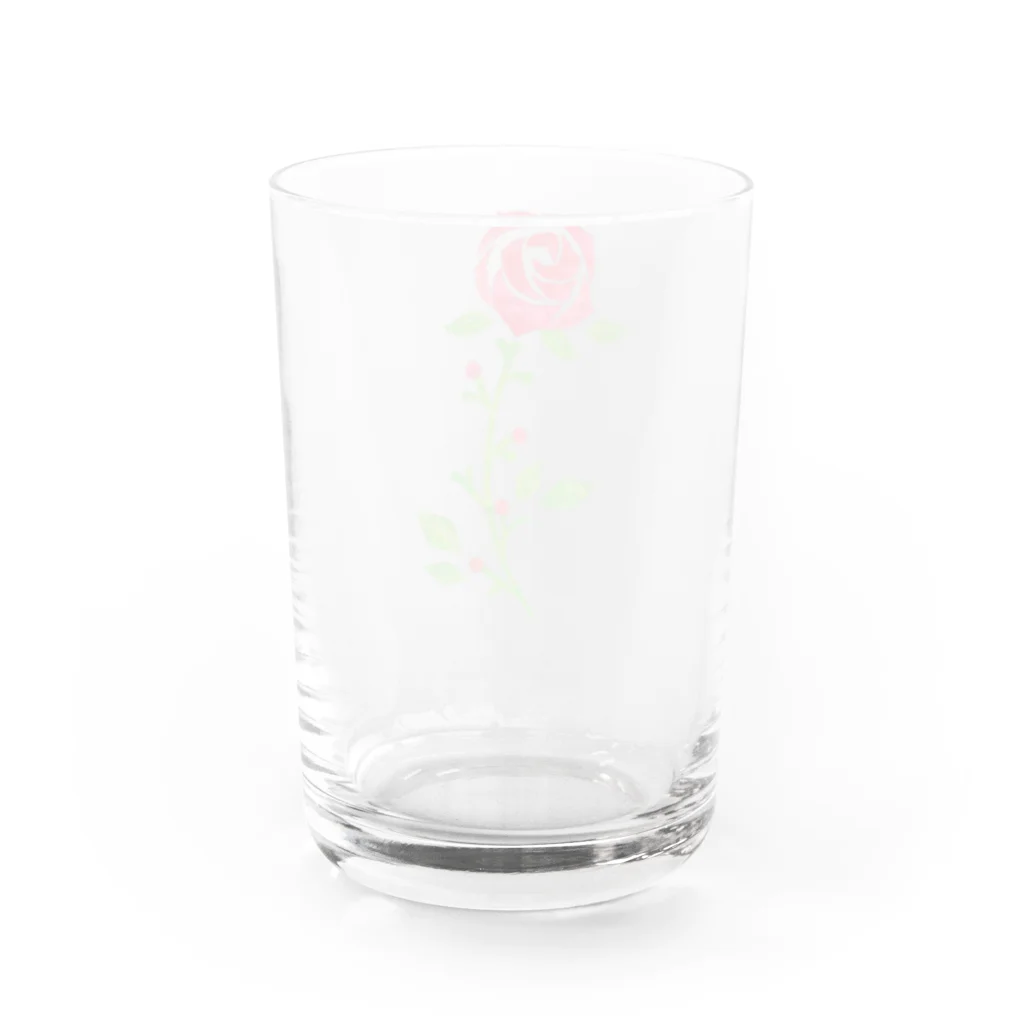 Tsukasa_toro_の薔薇 Water Glass :back