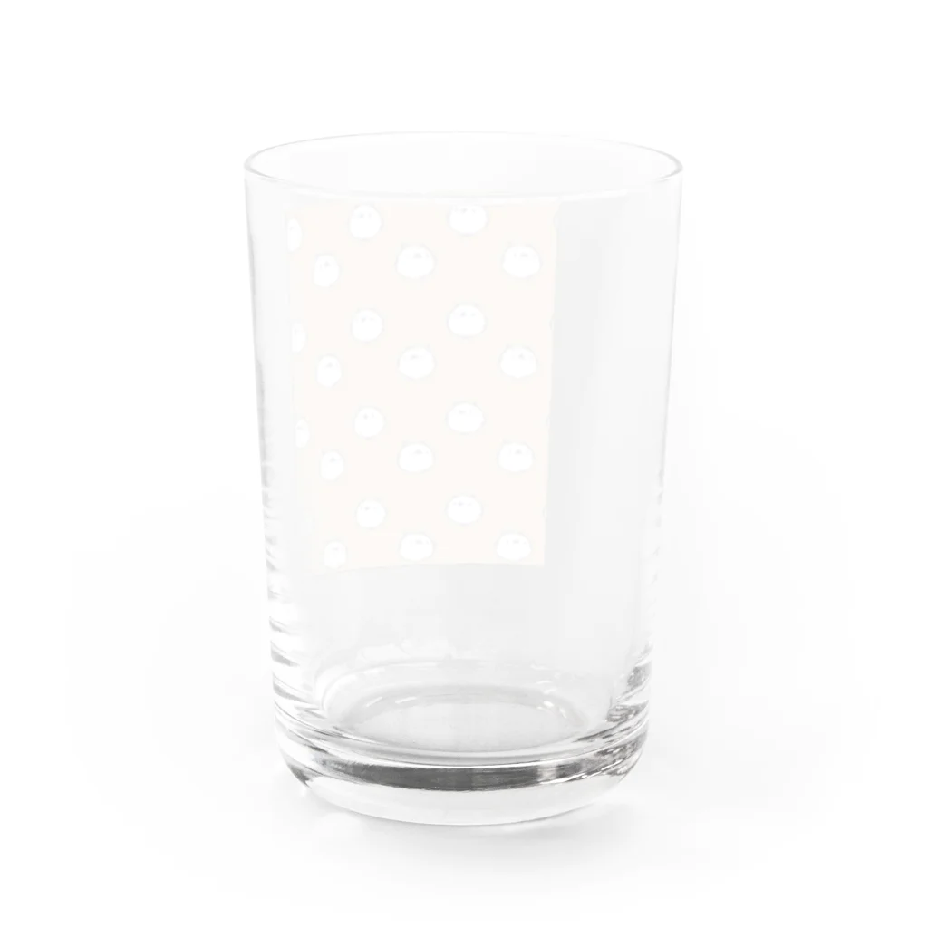 GROWING+design SUZURI店のゆるねこ漫画 Water Glass :back