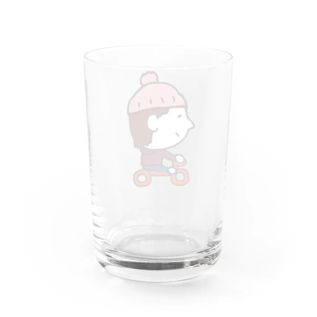 でんこちゃんのでんこちゃん Water Glass :back