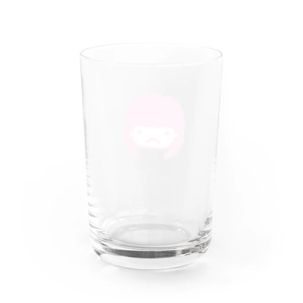 桃華のぴんくな女の子 Water Glass :back