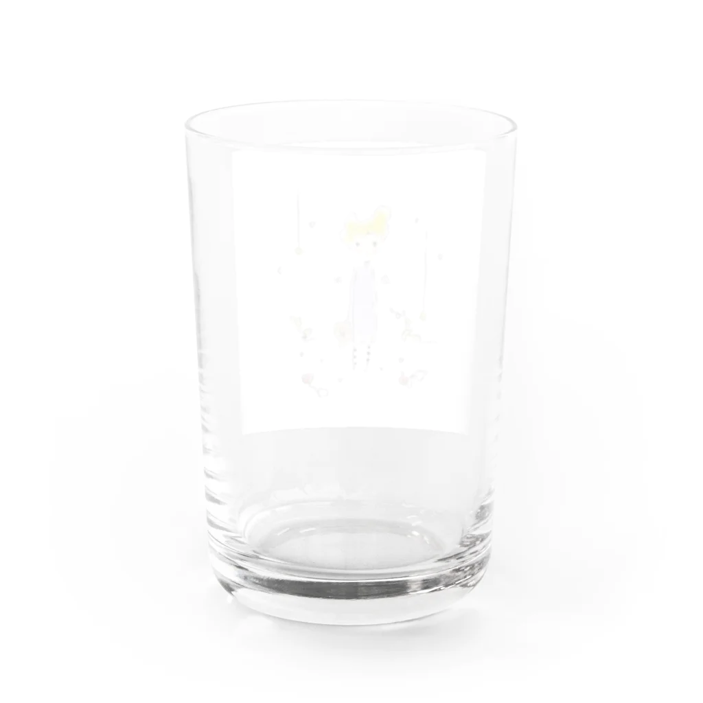 コーラルの天使の子 Water Glass :back