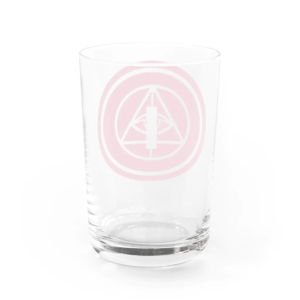 大日本蝋燭足１本組合のロウソクアシナリティ Water Glass :back