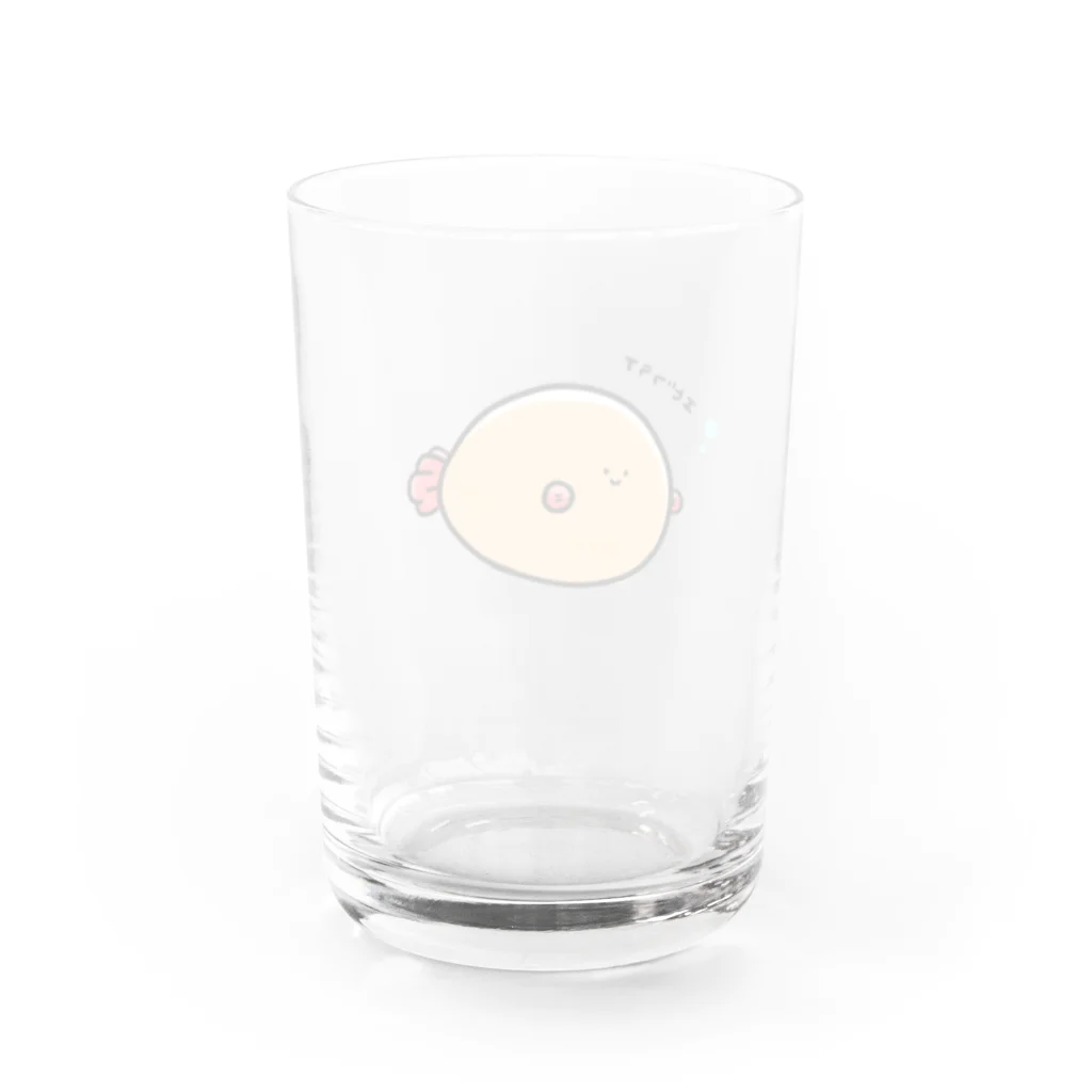 こねこめっとのきのぬけたエビフライの会 Water Glass :back