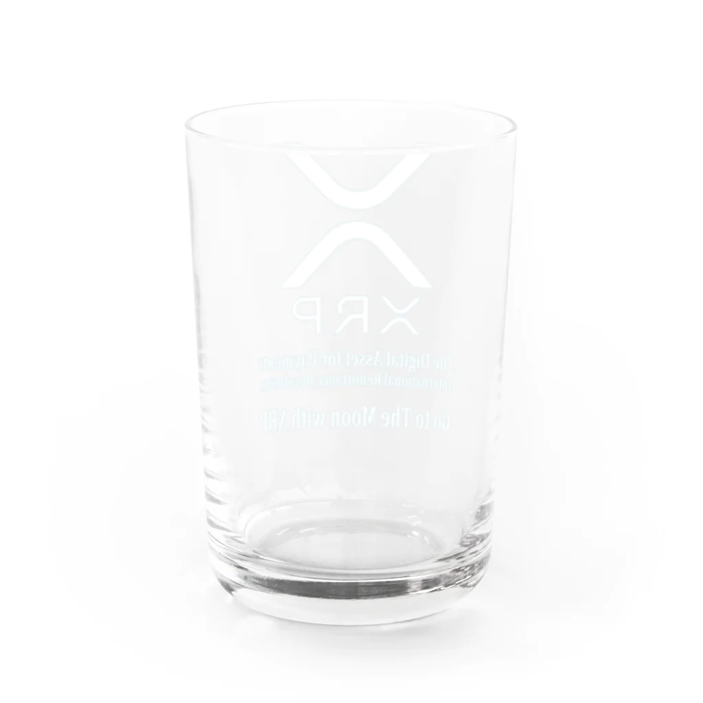 Pana@XRPのXRP グラス2 Water Glass :back